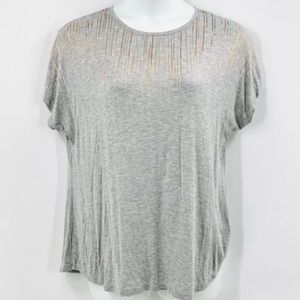 APT 9 Blouse Short Sleeve Tshirt Top 0133